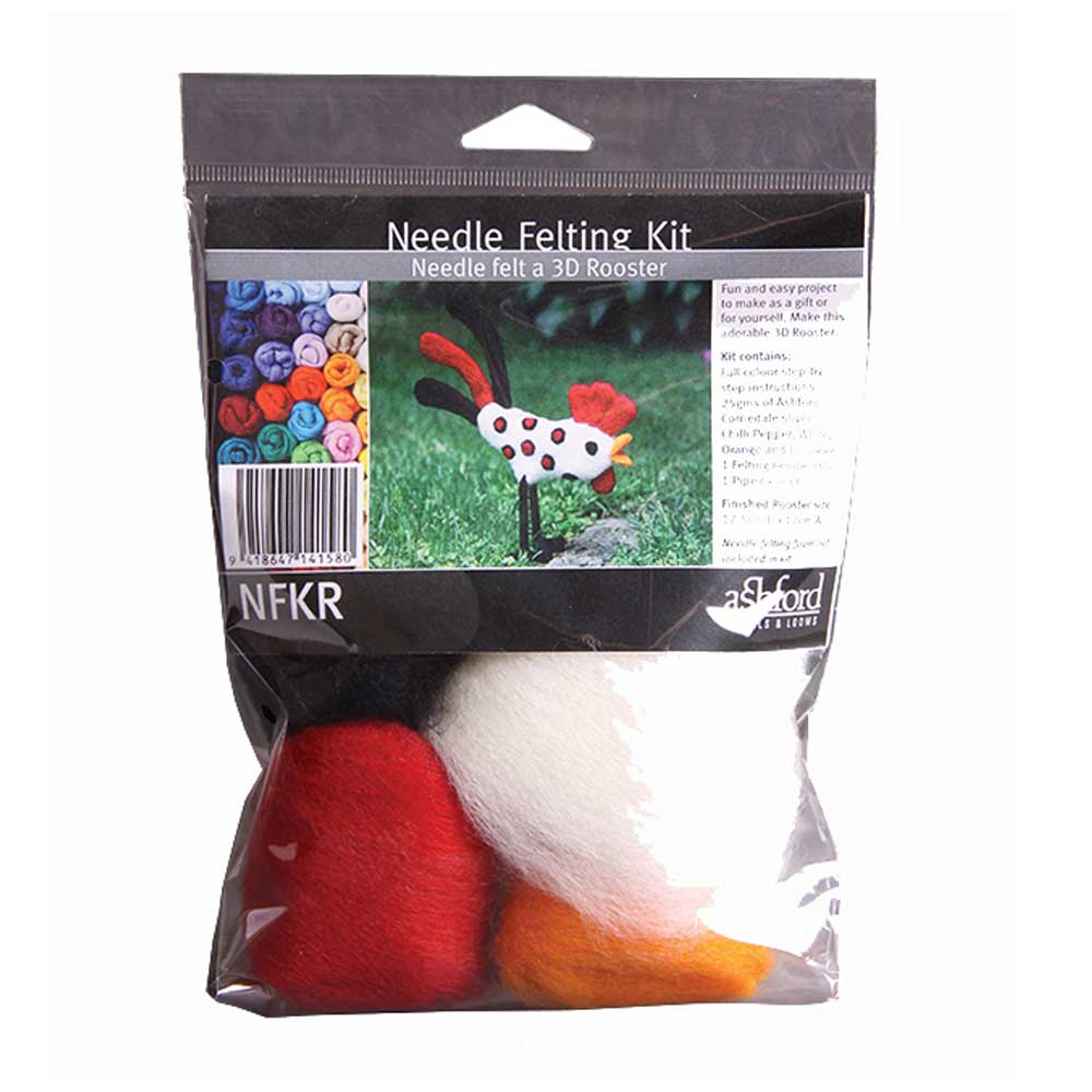Ashford Needle Felting Kit - Rooster
