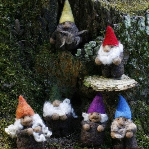 Going Gnome Felting Kit - Mini Gnomes