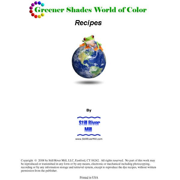 Greener Shades World of Color Recipes