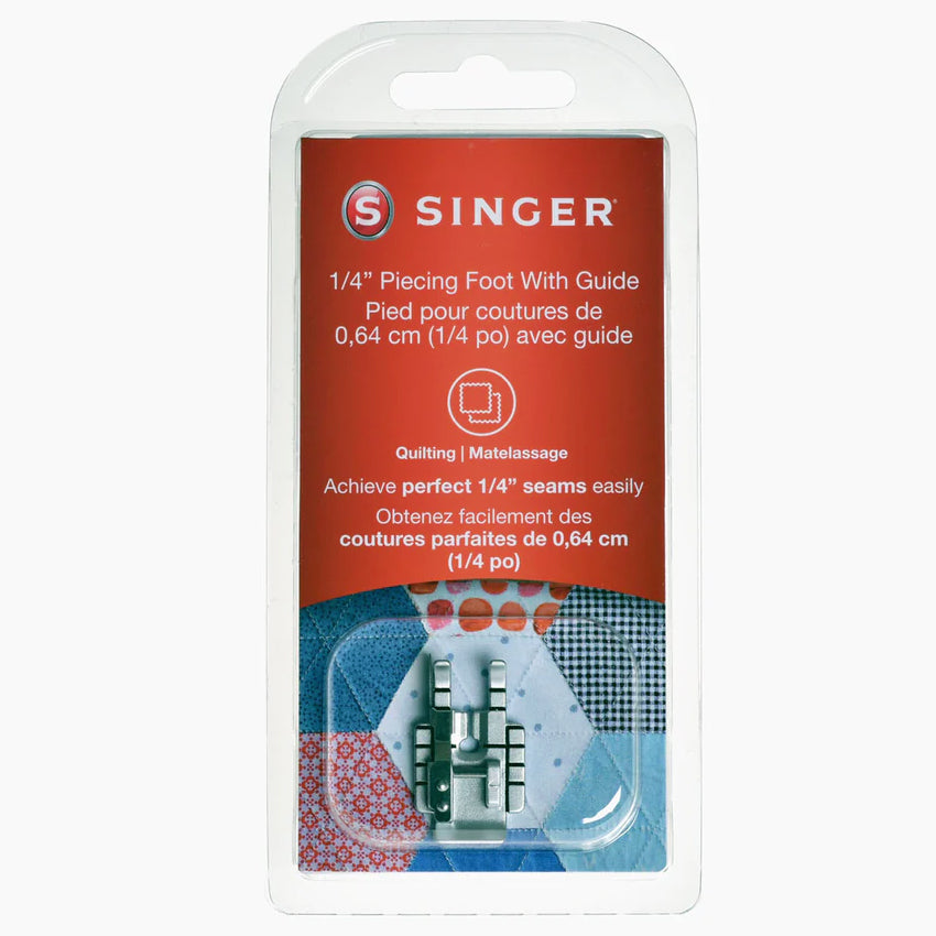 1/4" Piecing Foot with Guide, Singer #250717096