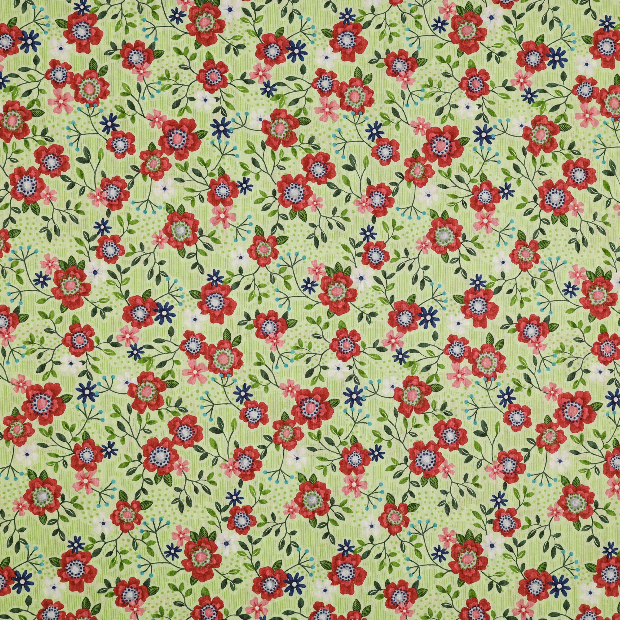 Wander Lane Fabric Collection - Primrose Path Celery