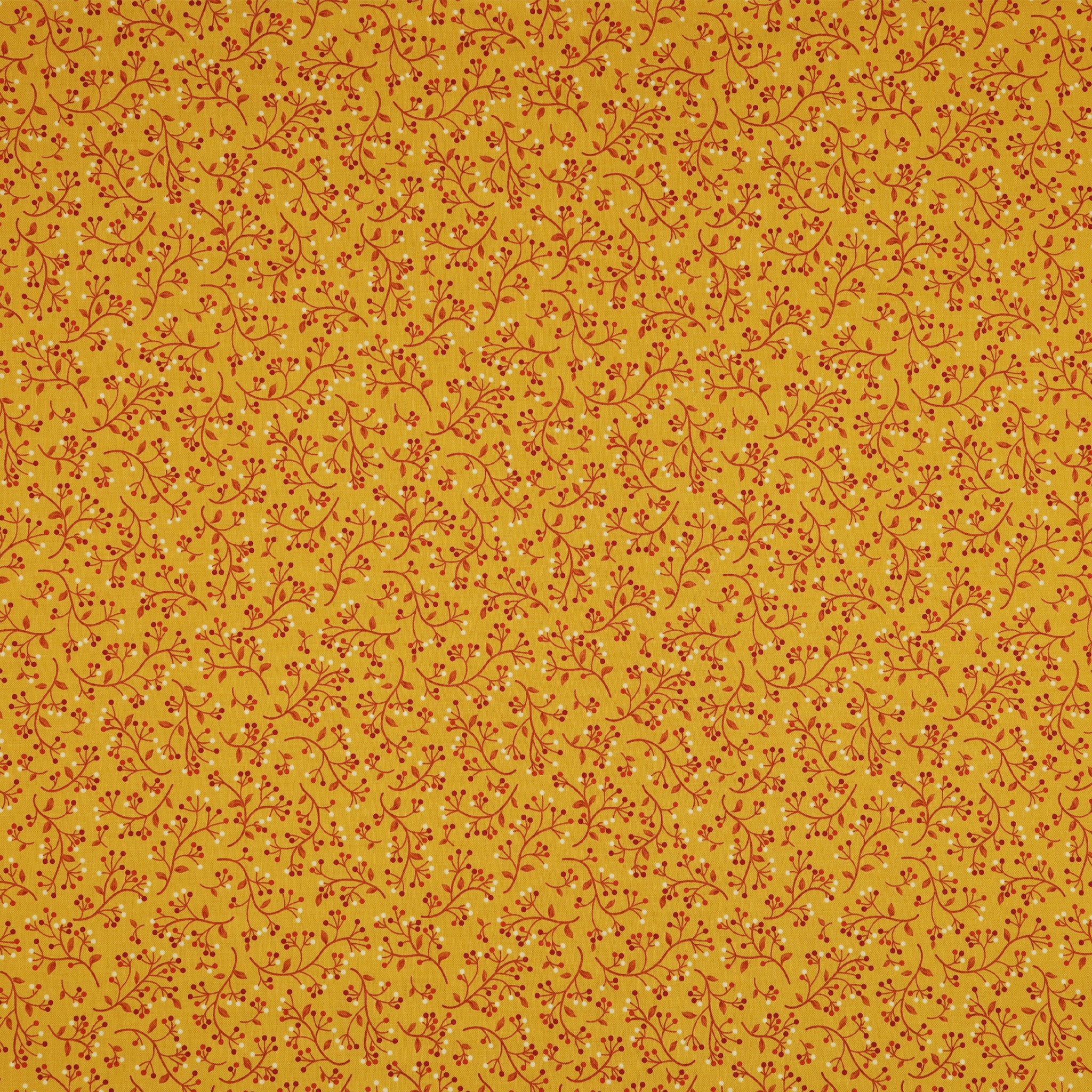 Wander Lane II Fabric Collection - Winter Berry Pumpkin