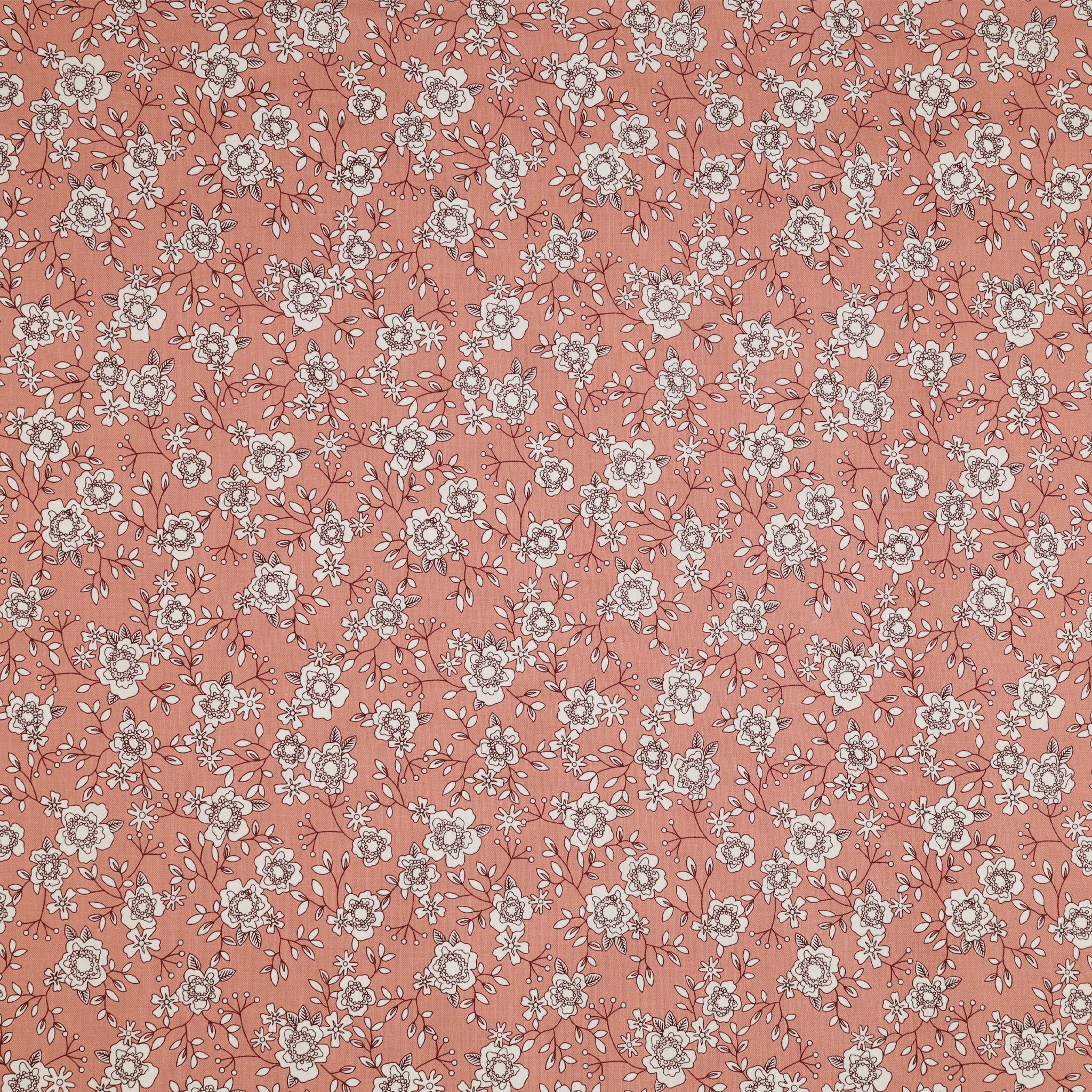 Wander Lane II Fabric Collection - Winter Rose Coral