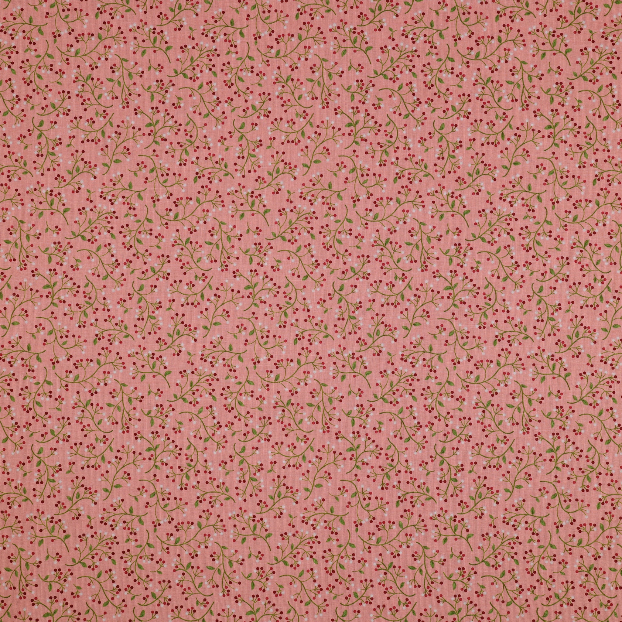 Wander Lane Fabric Collection - Wild Berry Coral