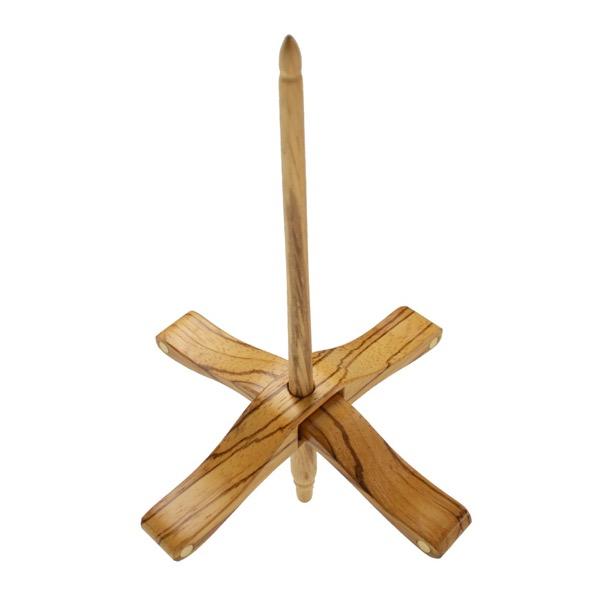 IST Crafts Turkish Spindle - Zebrawood