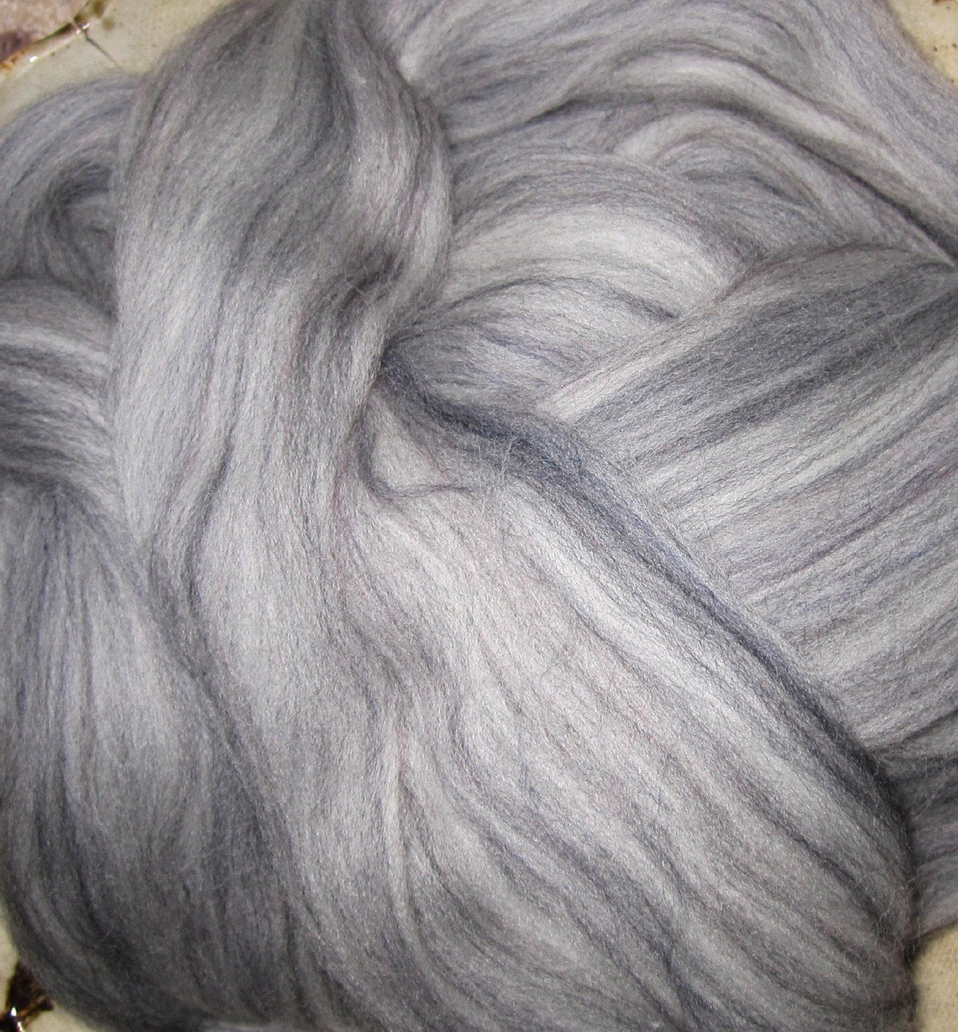 Gray Ashland Bay Multi Merino 64s Storm Streaked Sky