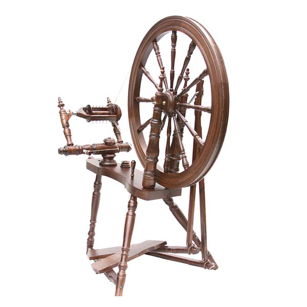 Kromski Symphony Spinning Wheel - Walnut Finish