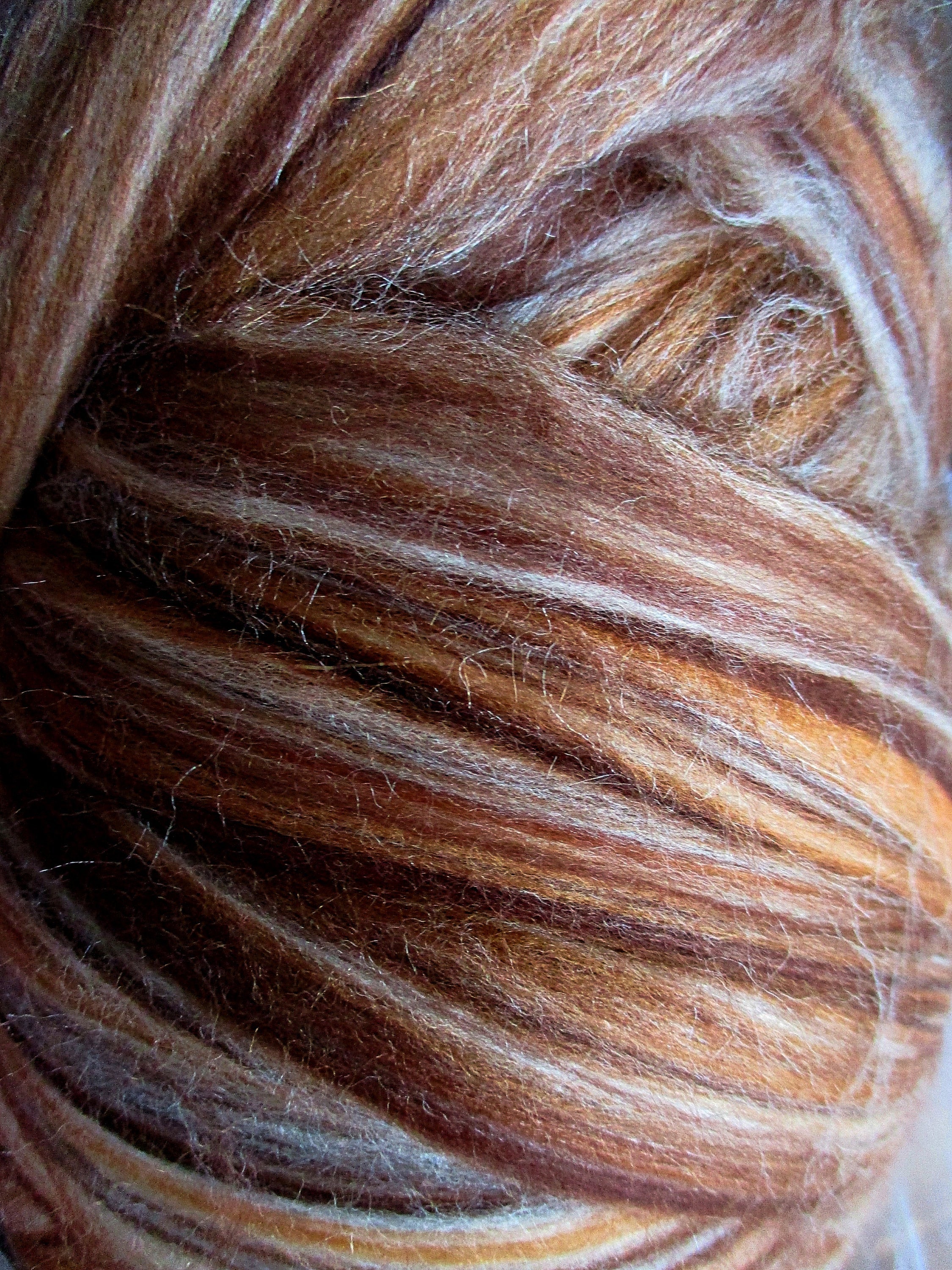 Super Soft & Organic Belgium Chocolates Multi Merino Silk Sliver Cruelty Free DHG