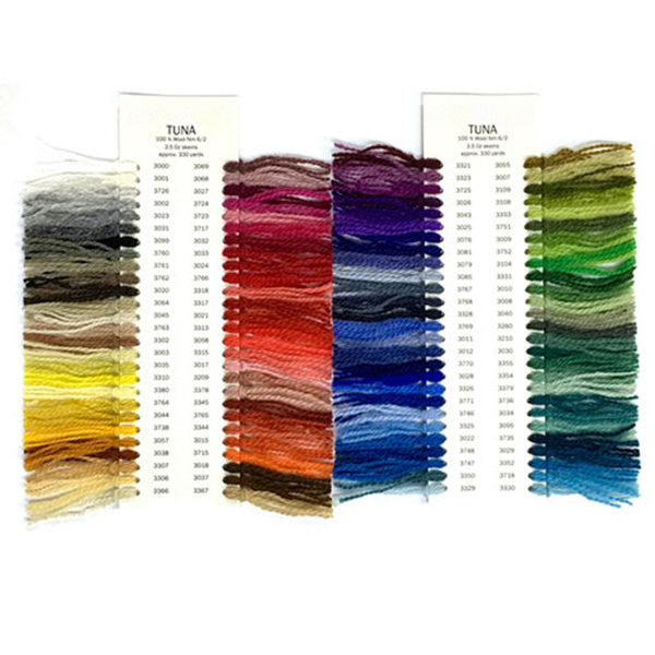 Klippan TUNA Wool Yarn Color Card