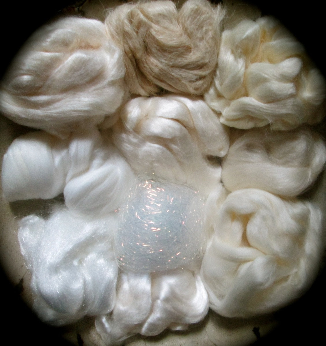 XL Alternative Fiber Assortment Mixed Media 10 Types Lux, Plant & Manmade 5 OZ