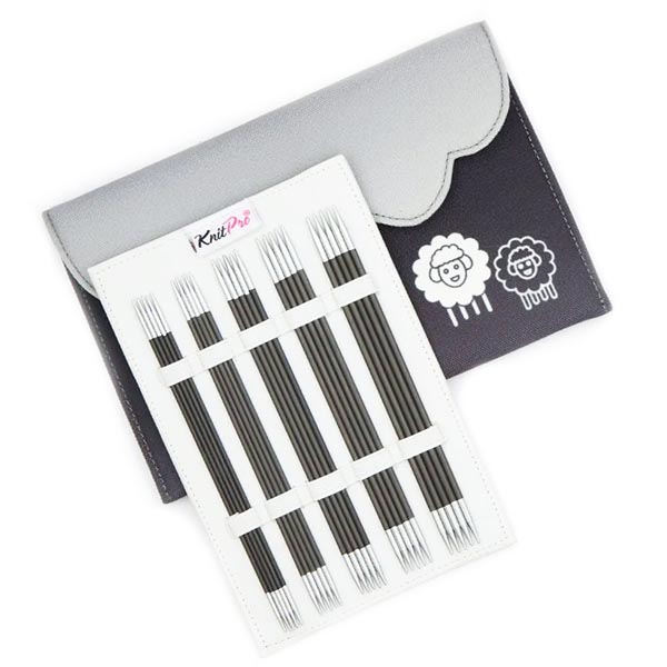 Karbonz Deluxe Double Pointed Needle Set - 6"