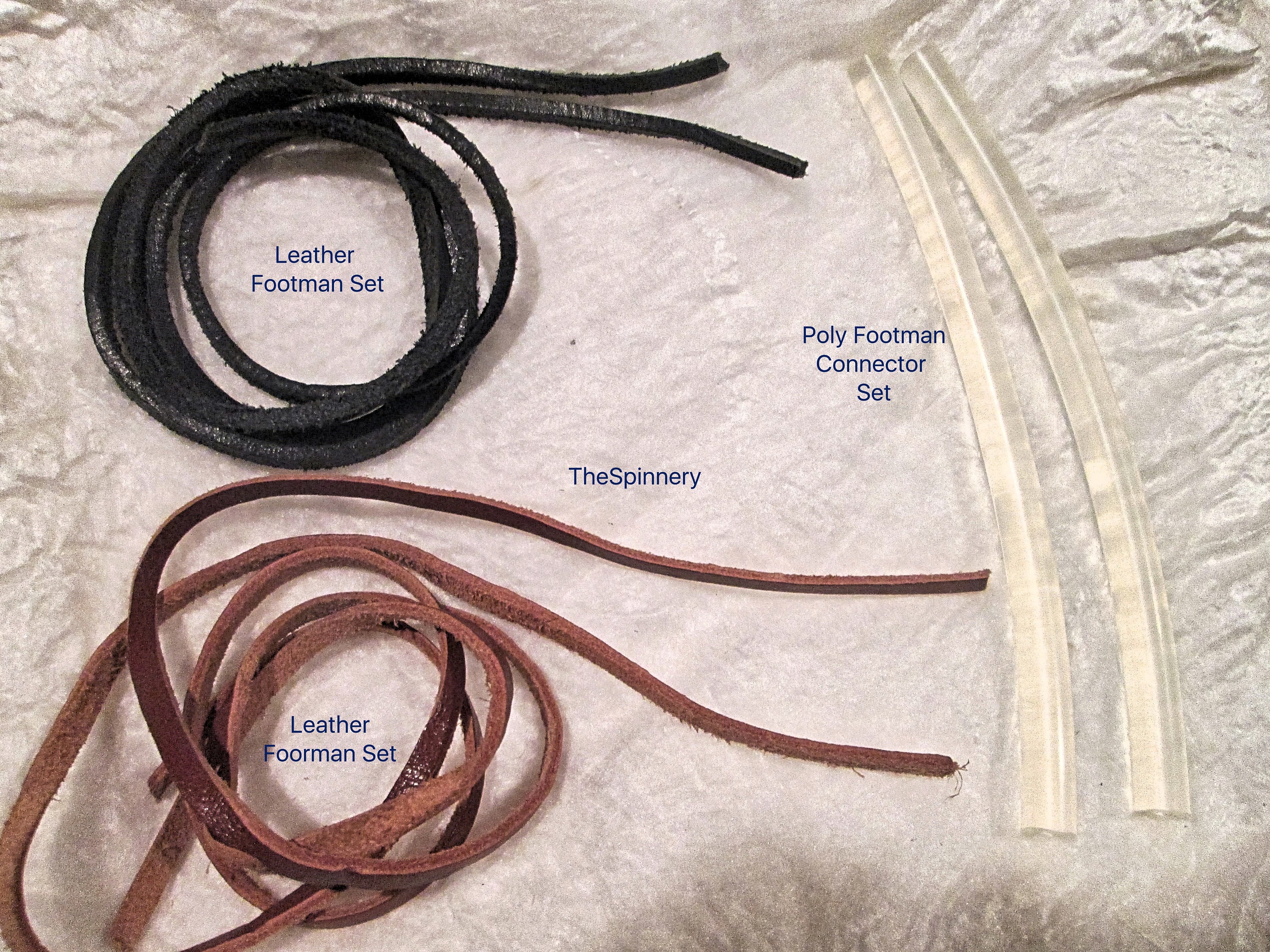 Leather Footman for Kromski Wheel