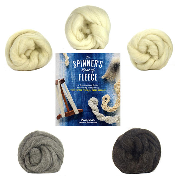 The Spinner's Book of Fleece Sampler Kit