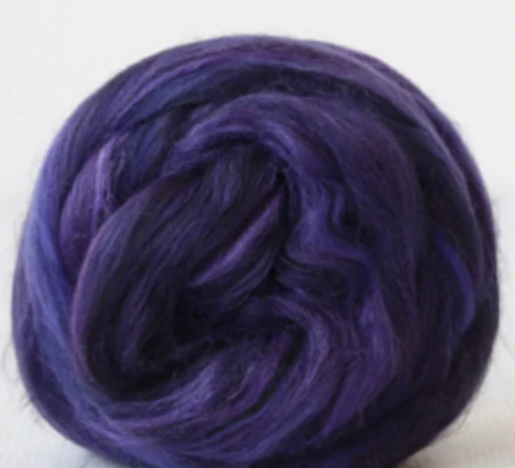 Extra Fine 19 Micron Hyacinth Merino Multi DHG Super Fast Shipping!