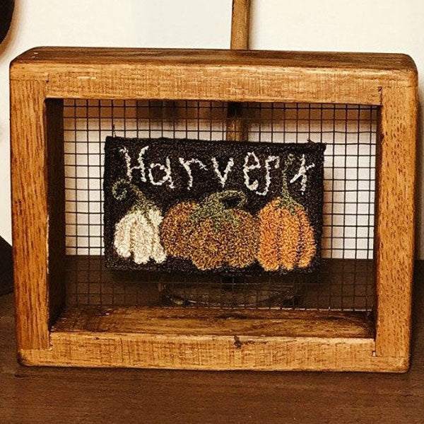 Punch Needle Kit - Harvest Pumpkins