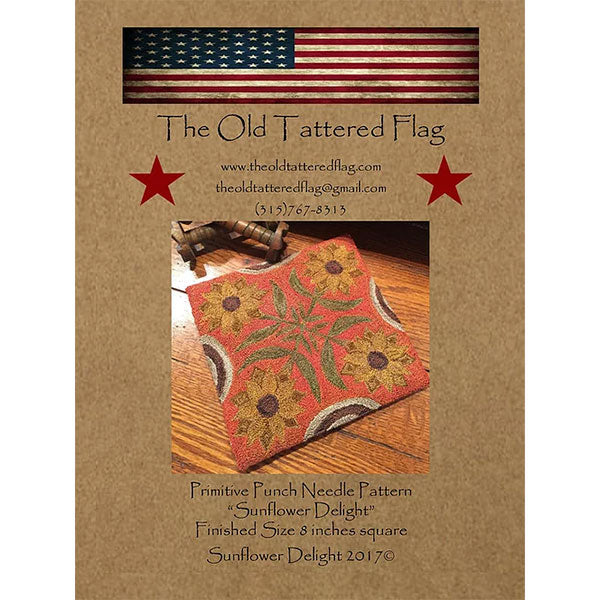 Punch Needle Pattern - Sunflower Delight