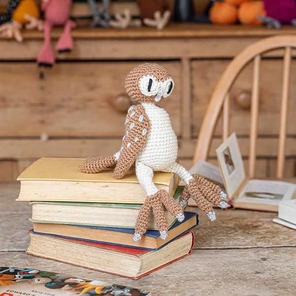 TOFT Crochet Kit - Barney the Barn Owl