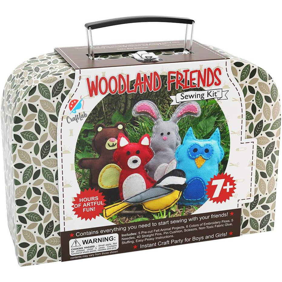 Woodland Friends Sewing Kit
