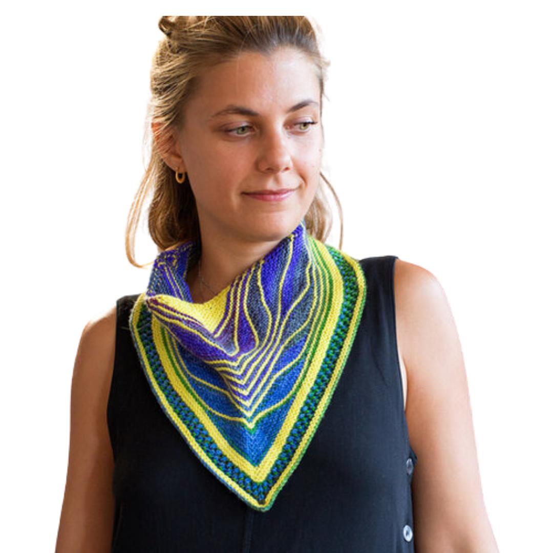 Butterfly Cowl Kit | An "Over The Head" Cowl Pattern with a Classic "V" Shape