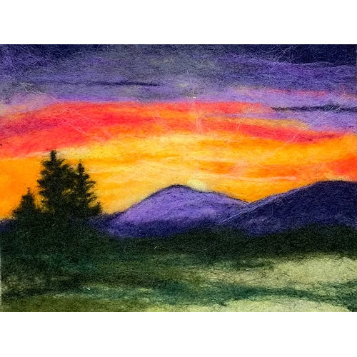 MORMOR Felting Kit - Sunset