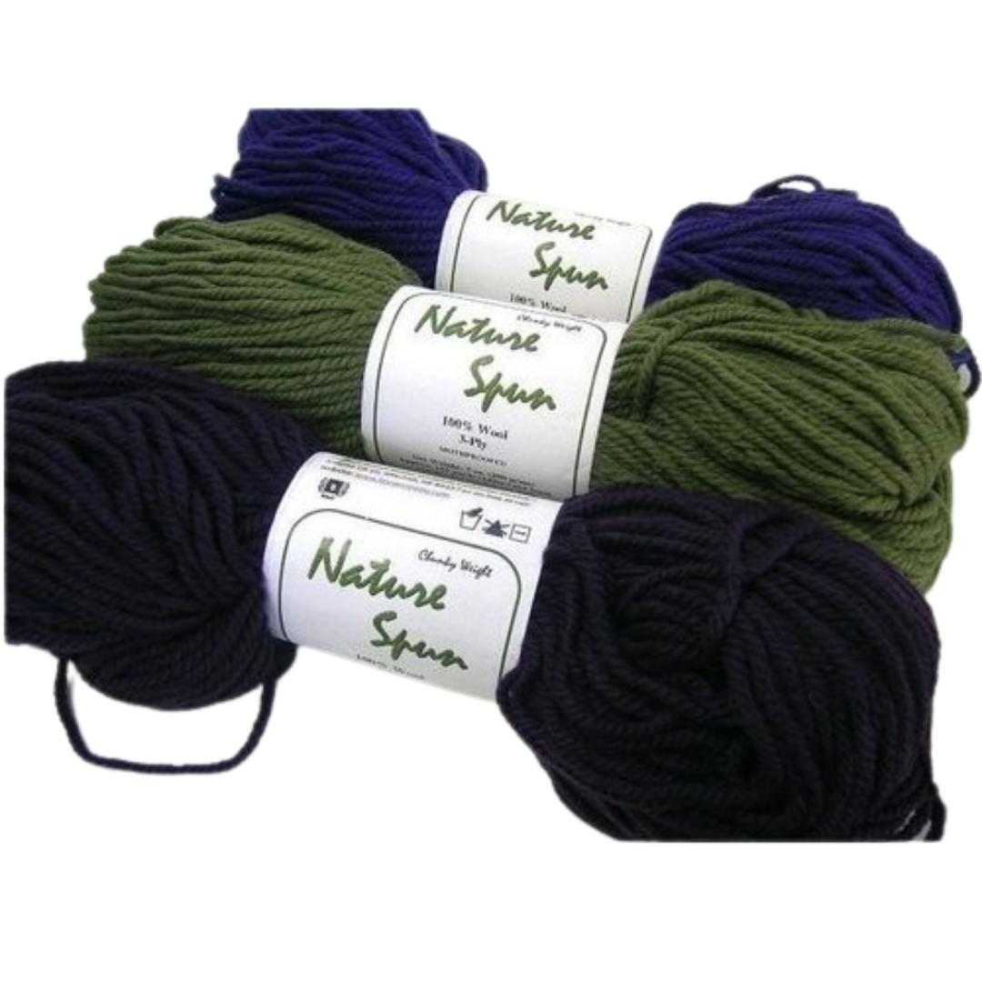 Nature Spun Bulky (Chunky) Weight Yarn | 155 Yards | 100% Wool
