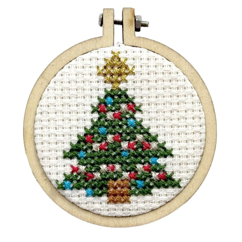The Crafty Kit Company Cross Stitch Kit - Christmas Tree
