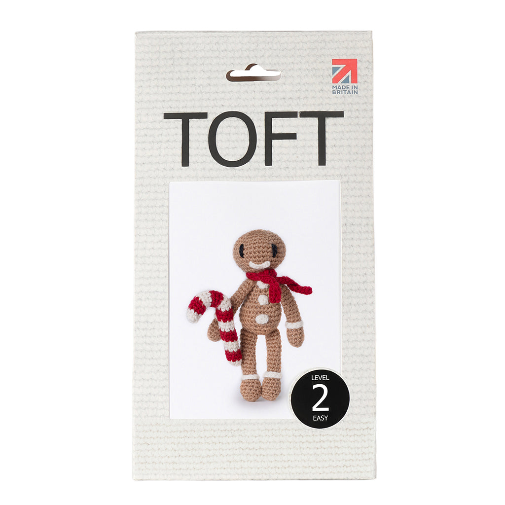 TOFT Crochet Kit - Gingerbread Man