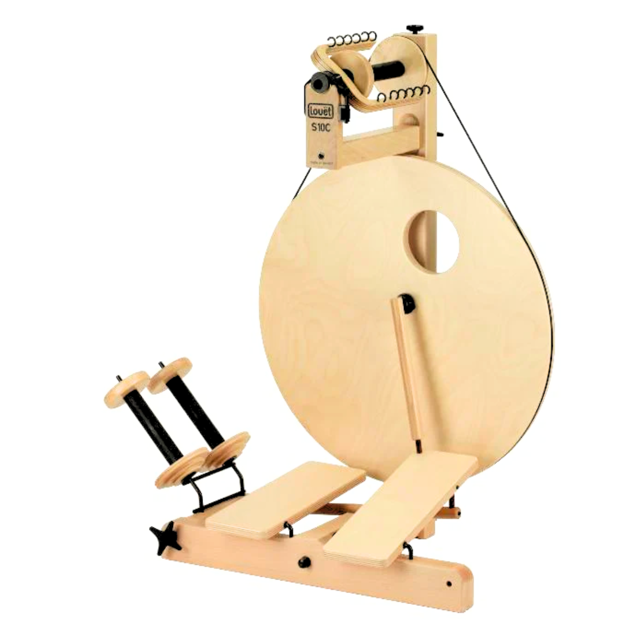 Louet S10 Double Treadle Irish Tension Spinning Wheel