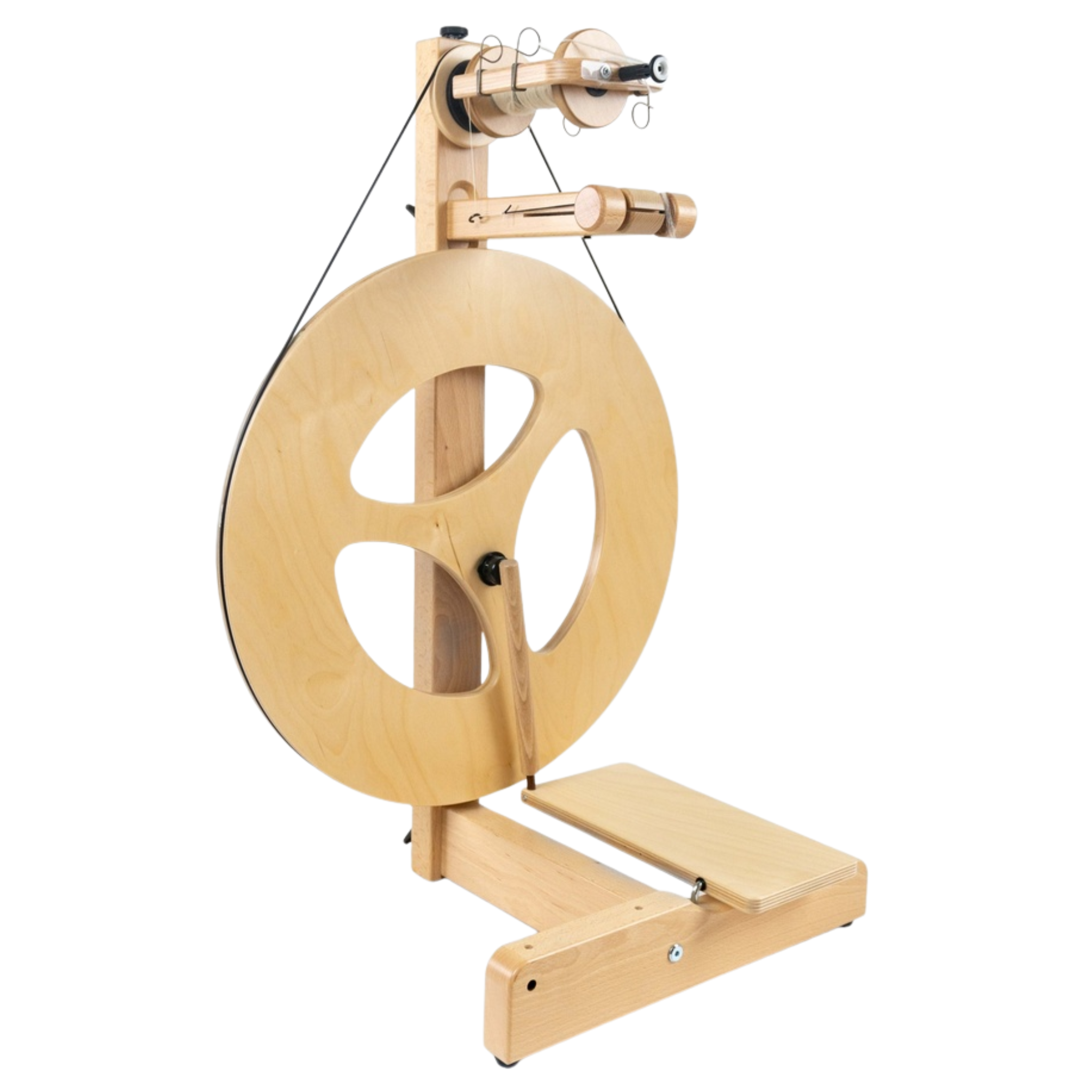 Louet S10 Single Treadle Scotch Tension 3 Spoke Spinning Wheel