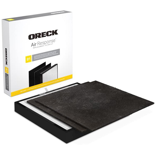 Oreck Certified HEPA Media + Odor Control Replacement Filter Kit - SM