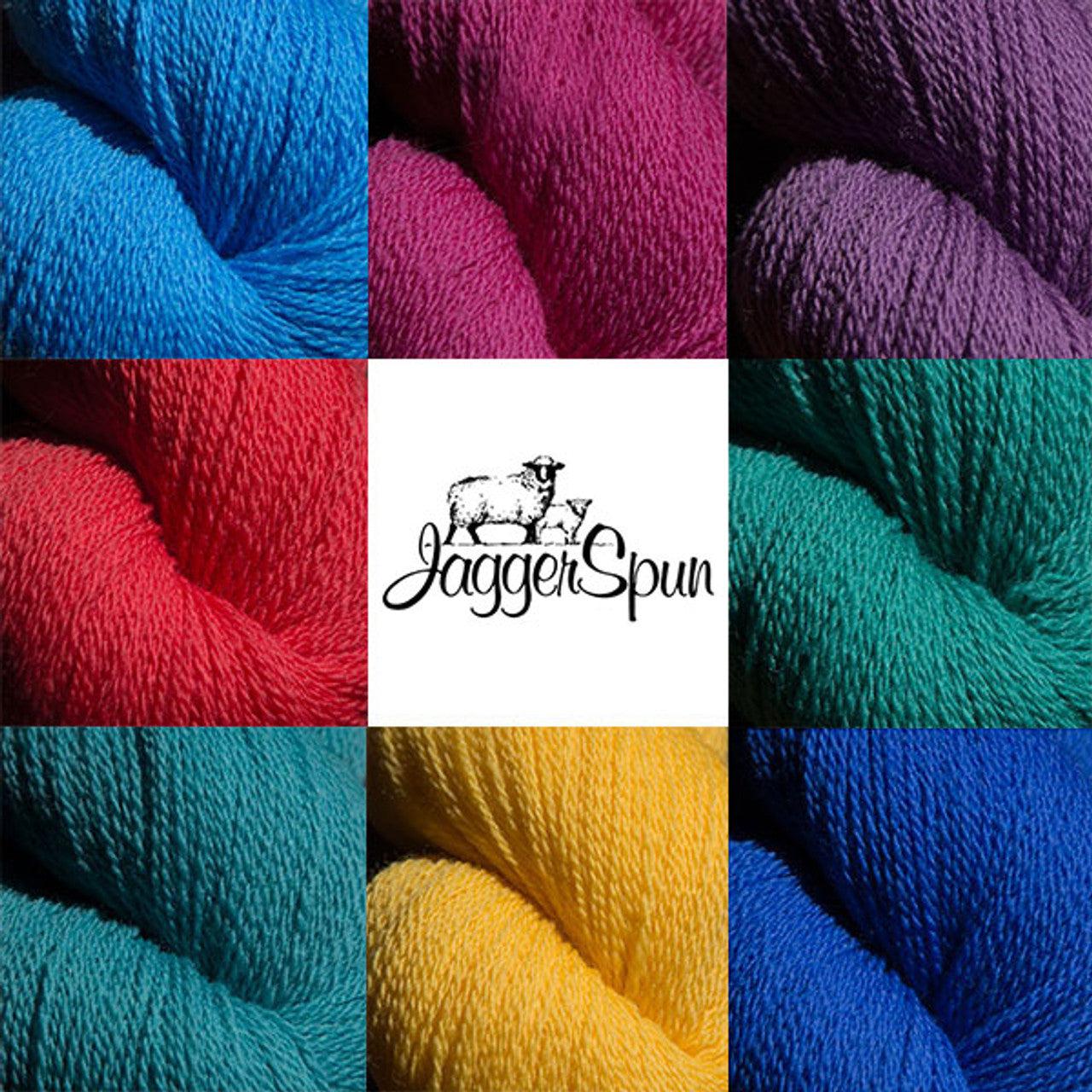 Superfine Merino Yarn - 5 Skeins per Bundle | 2/18 Lace Weight | 2,800 Yards Total | 100% Merino Wool