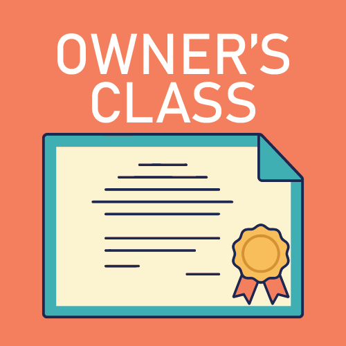 2-Hour One-on-One Owner's Class