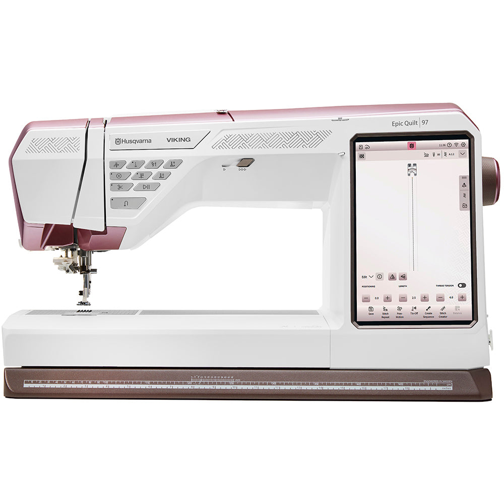 Husqvarna Viking Epic Quilt 97 with Quilting Kit with Qualified Trade