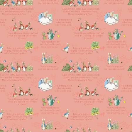The Tale of Peter Rabbit-Coral Text - C14701-CT