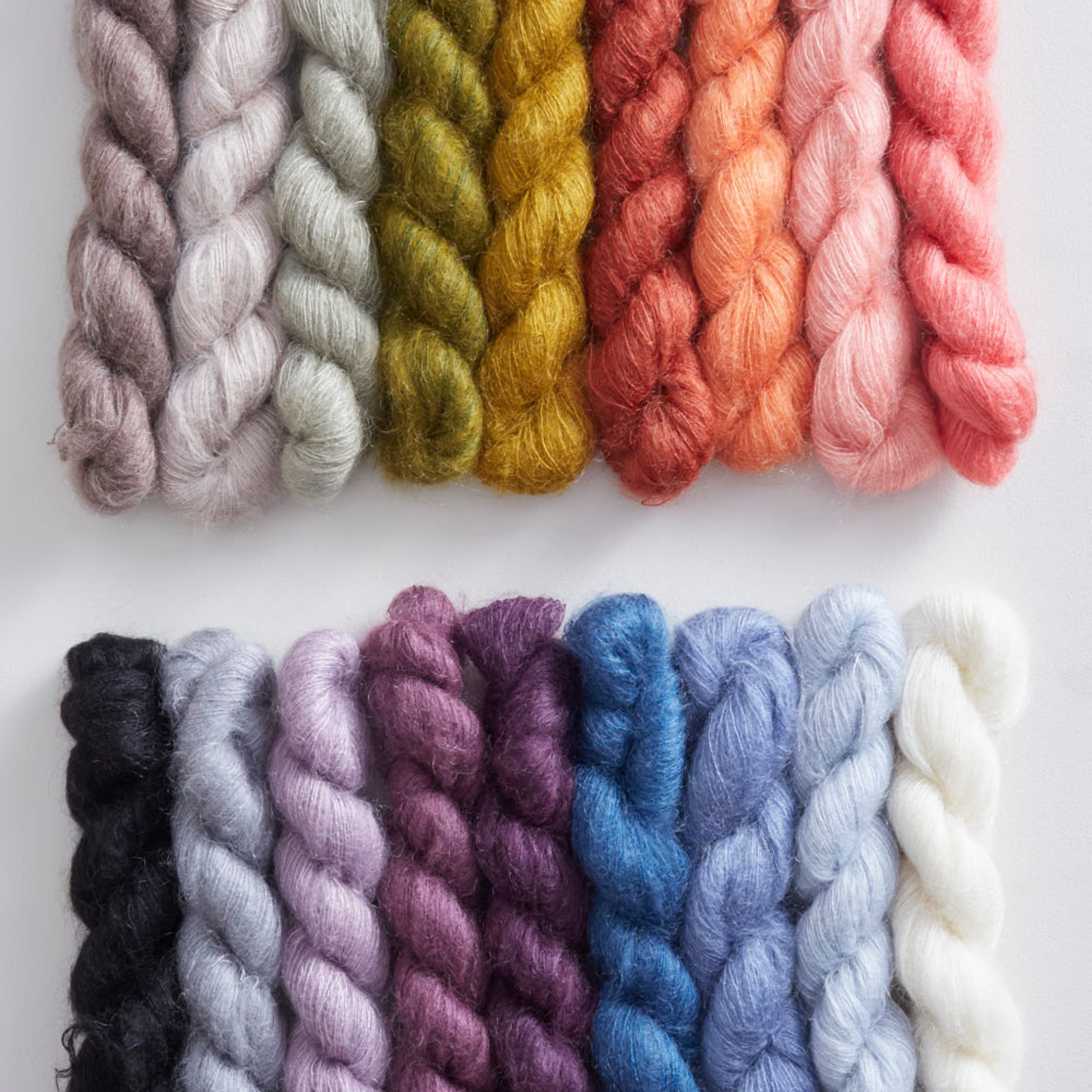 Bonmoher Lace Weight Yarn | 60% Super Kid Mohair, 40% Silk