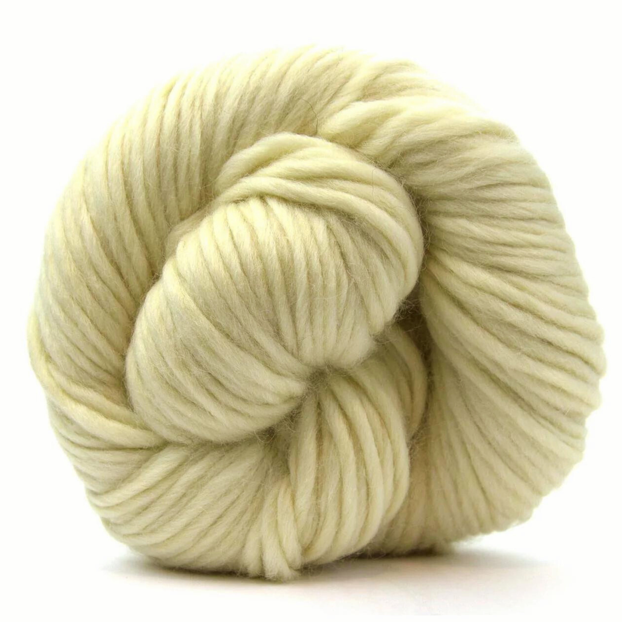 Corriedale Wool Yarn | Super Bulky, Undyed | 200 Grams, Approx 140 Yards