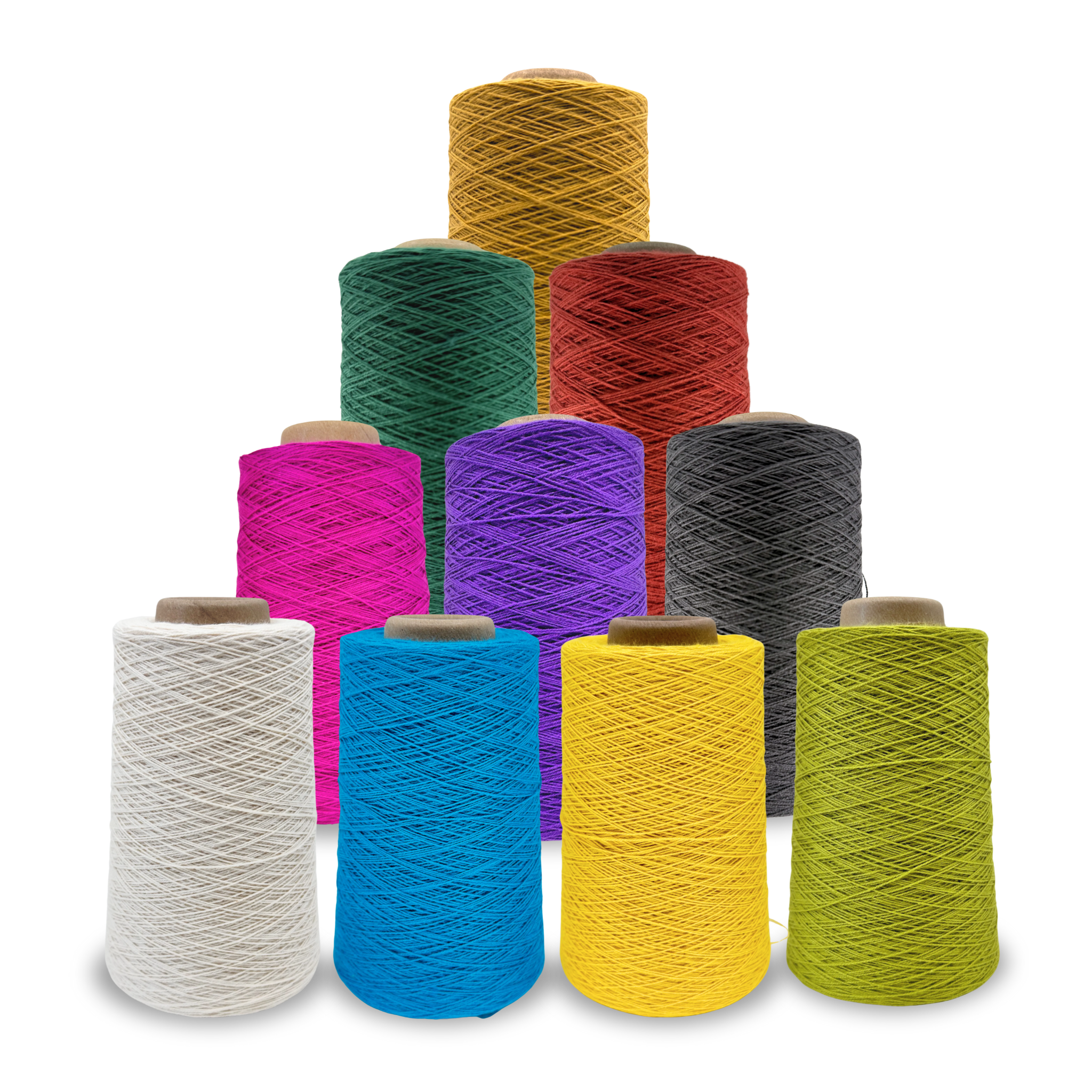 Lofty 8/4 Light Fingering Weight Cotton Yarn | 16 oz Cone