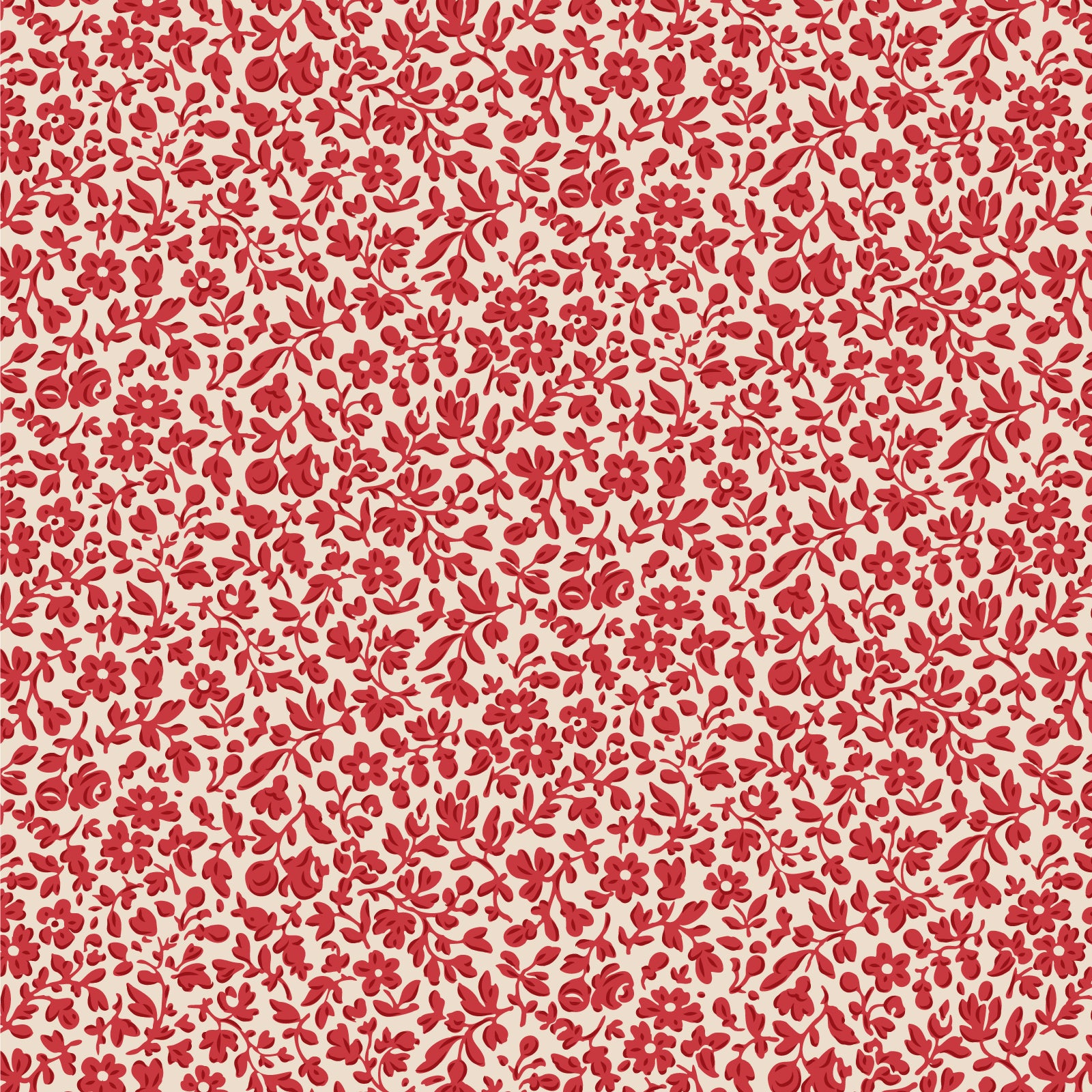 Tilda Merry Little Christmas 110138 Blender Eve Red Fabric