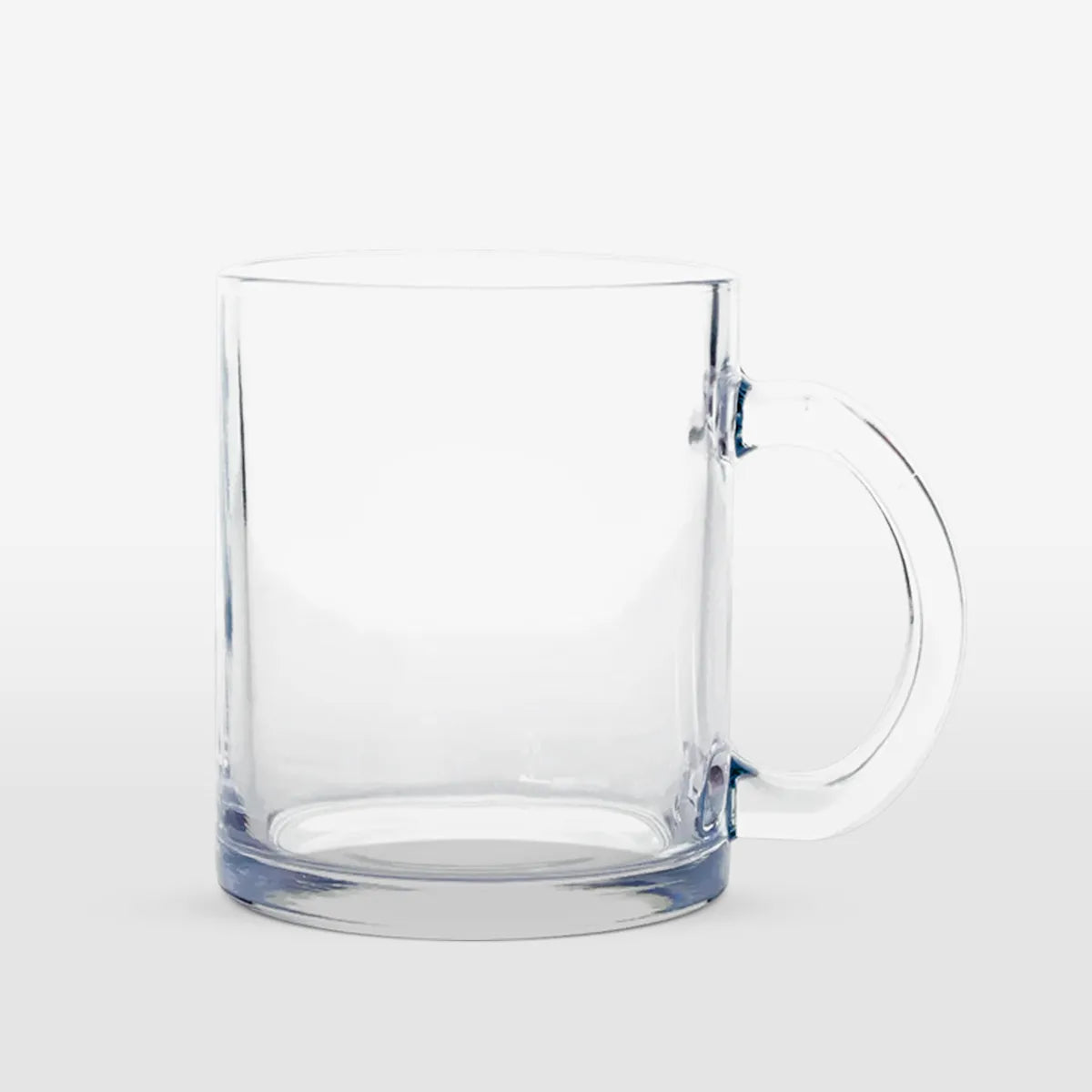 11oz Clear Glass Sublimation Mug  12 Per Case