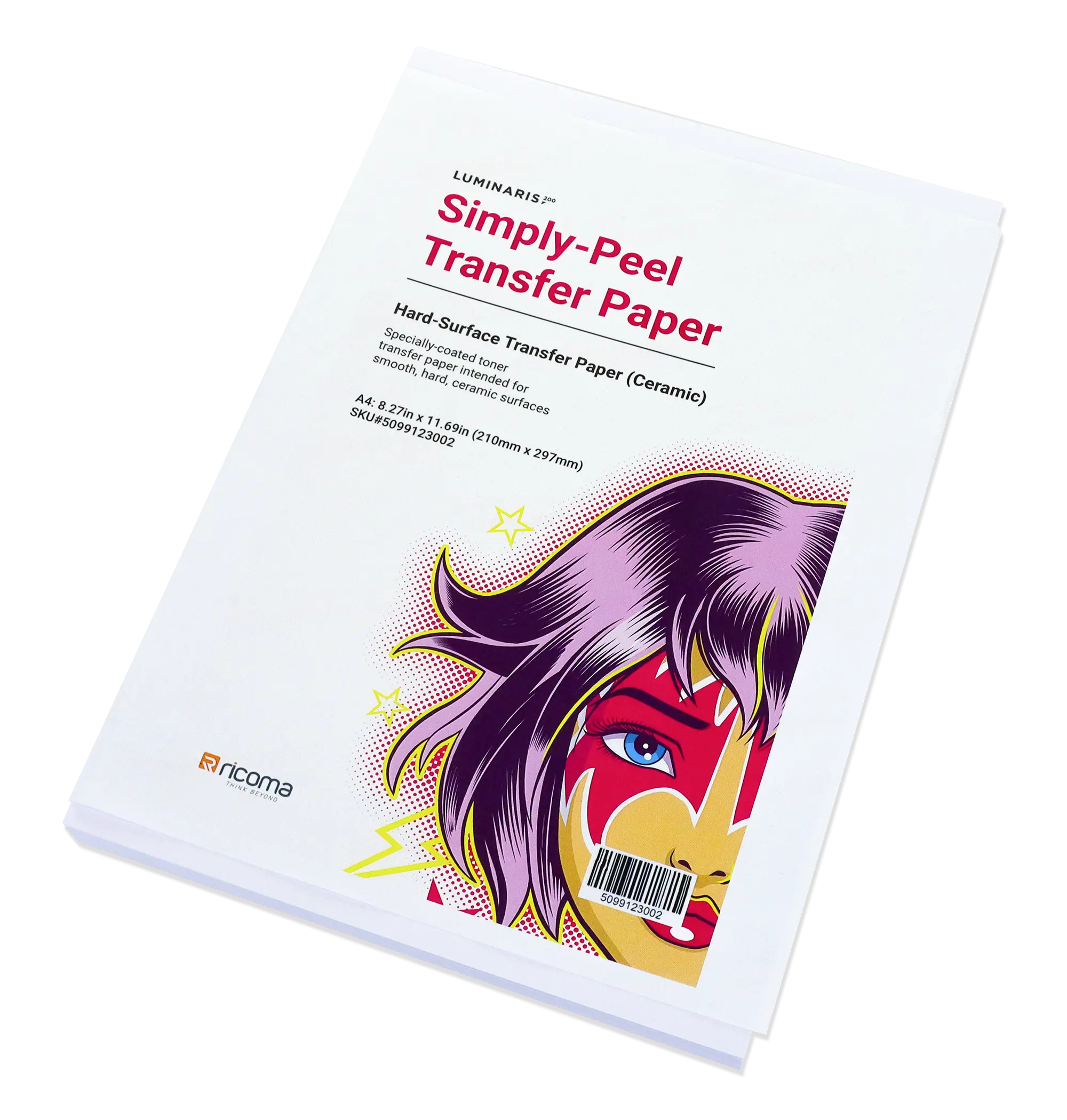 Luminaris 200 Simply-Peel Media Hard Surface 1-Step Transfer Paper (100 sheets)