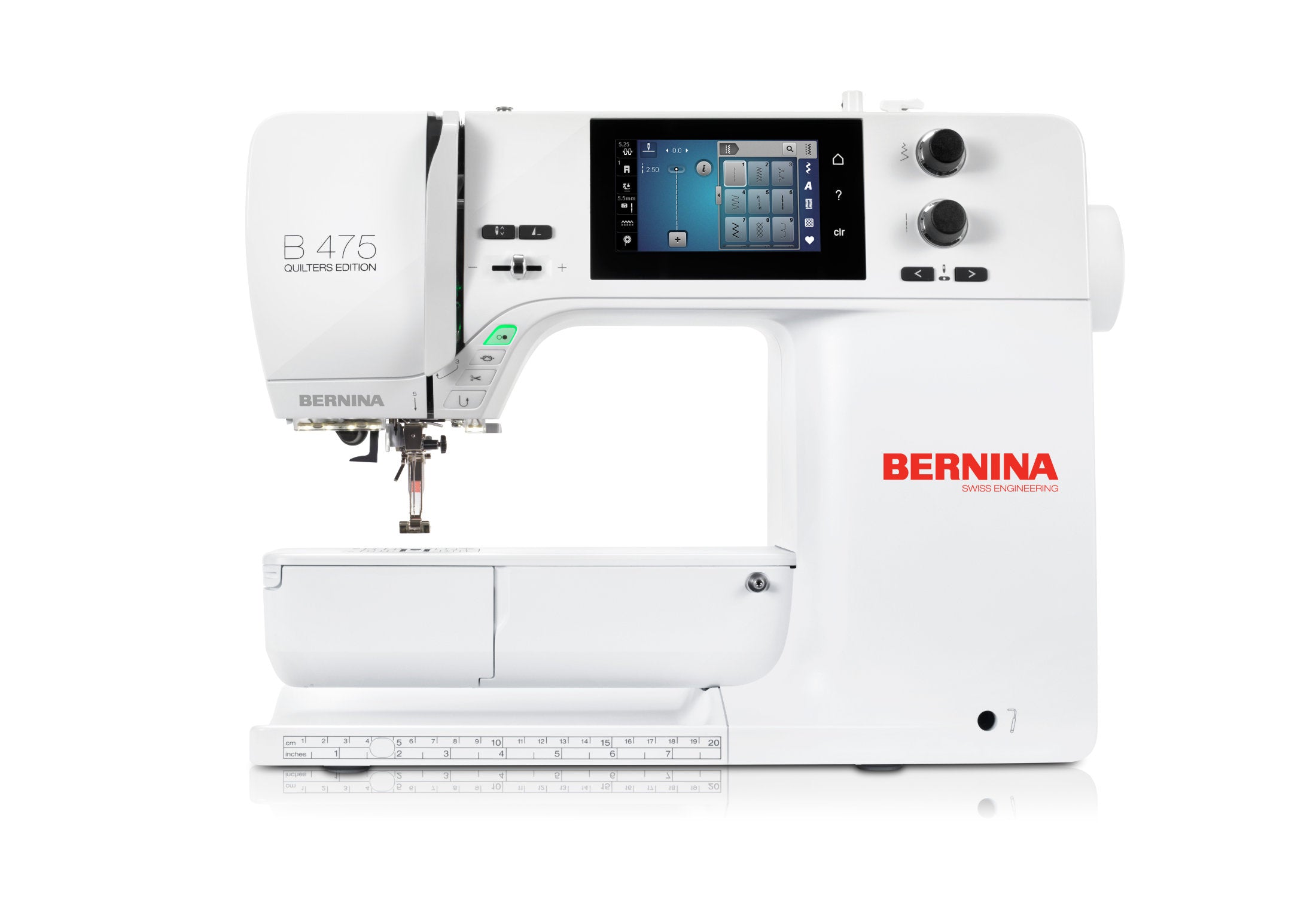 BERNINA B475 QE with Bonus Walking Foot