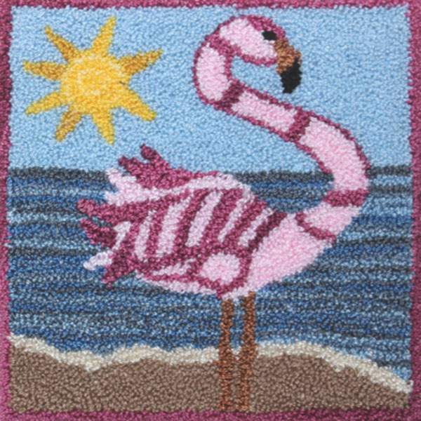 Punch Needle Kit - Felicity Flamingo