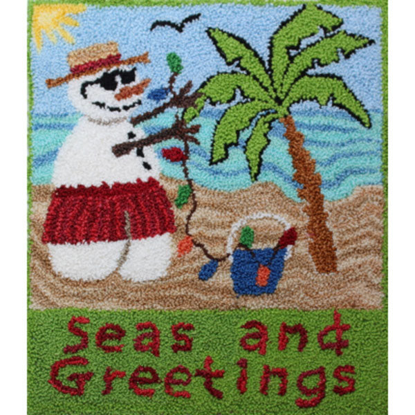 Punch Needle Kit - Seas and Greetings