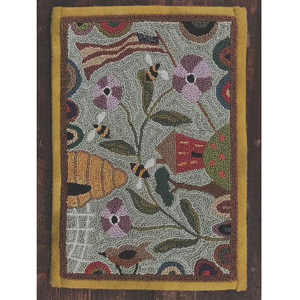 Punch Needle Pattern - Bee Grateful