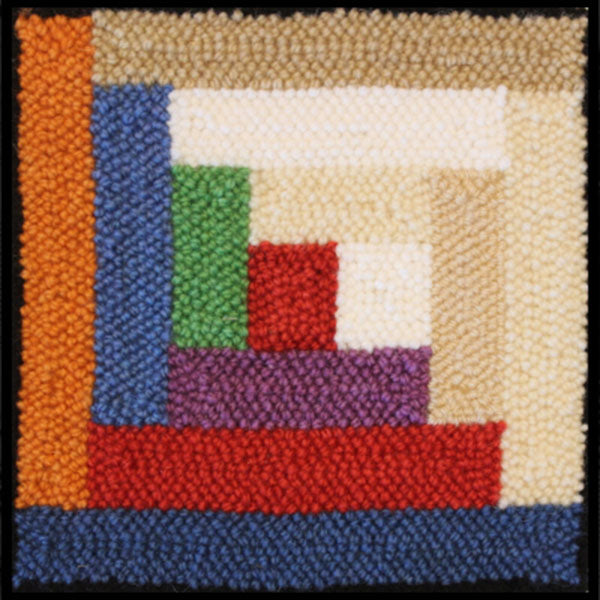 Rug Punch Kit - Log Cabin