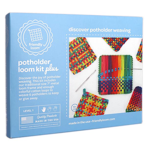 Potholder Loom Kit Plus by Friendly Loom