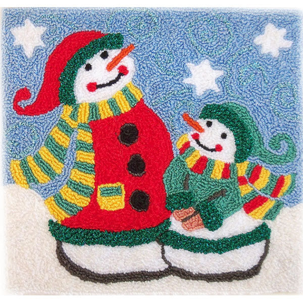 Punch Needle Kit  - Snowy Friends
