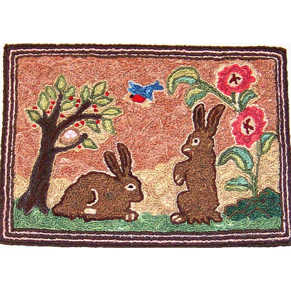 Punch Needle Kit  - Springtime Rabbits
