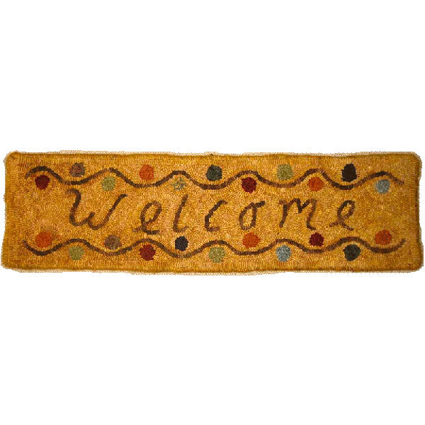 Welcome Penny Rug Hooking Kit