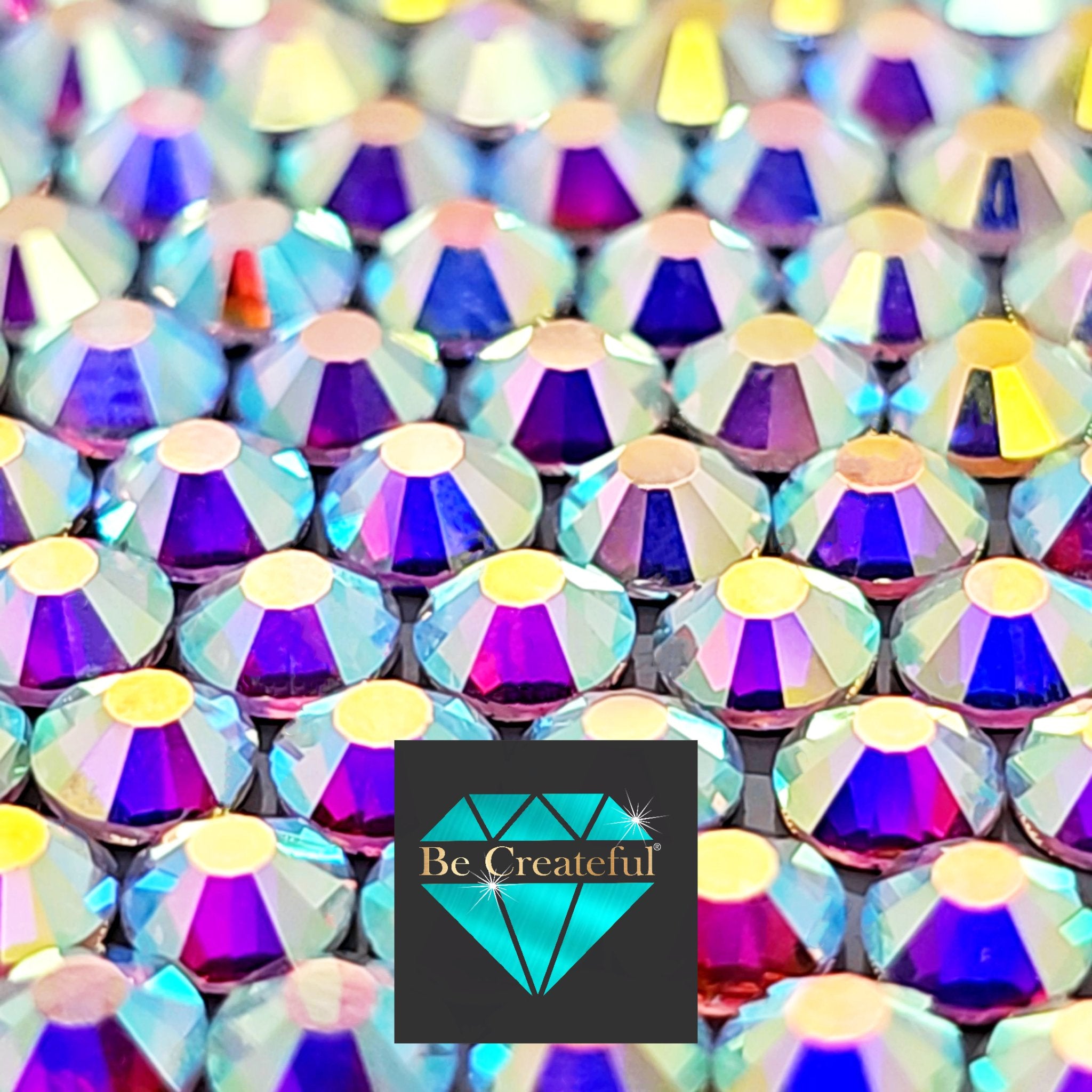 Crystal AB LUXE HOTFIX Rhinestones